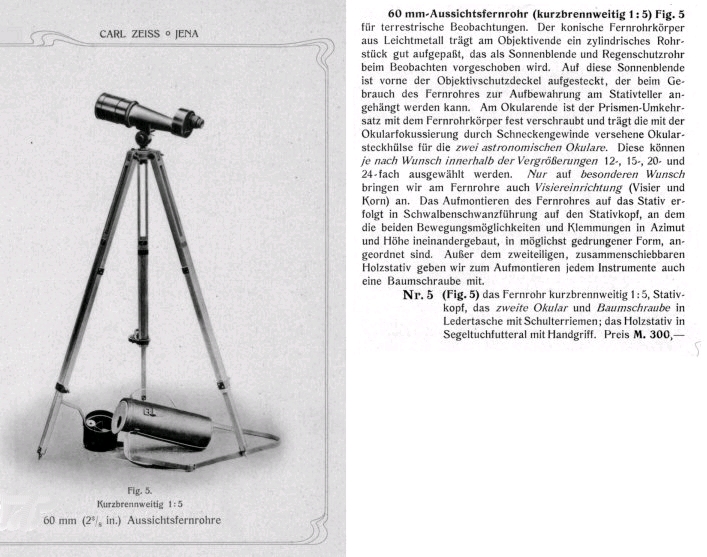 Kat. Astro 5, 1905